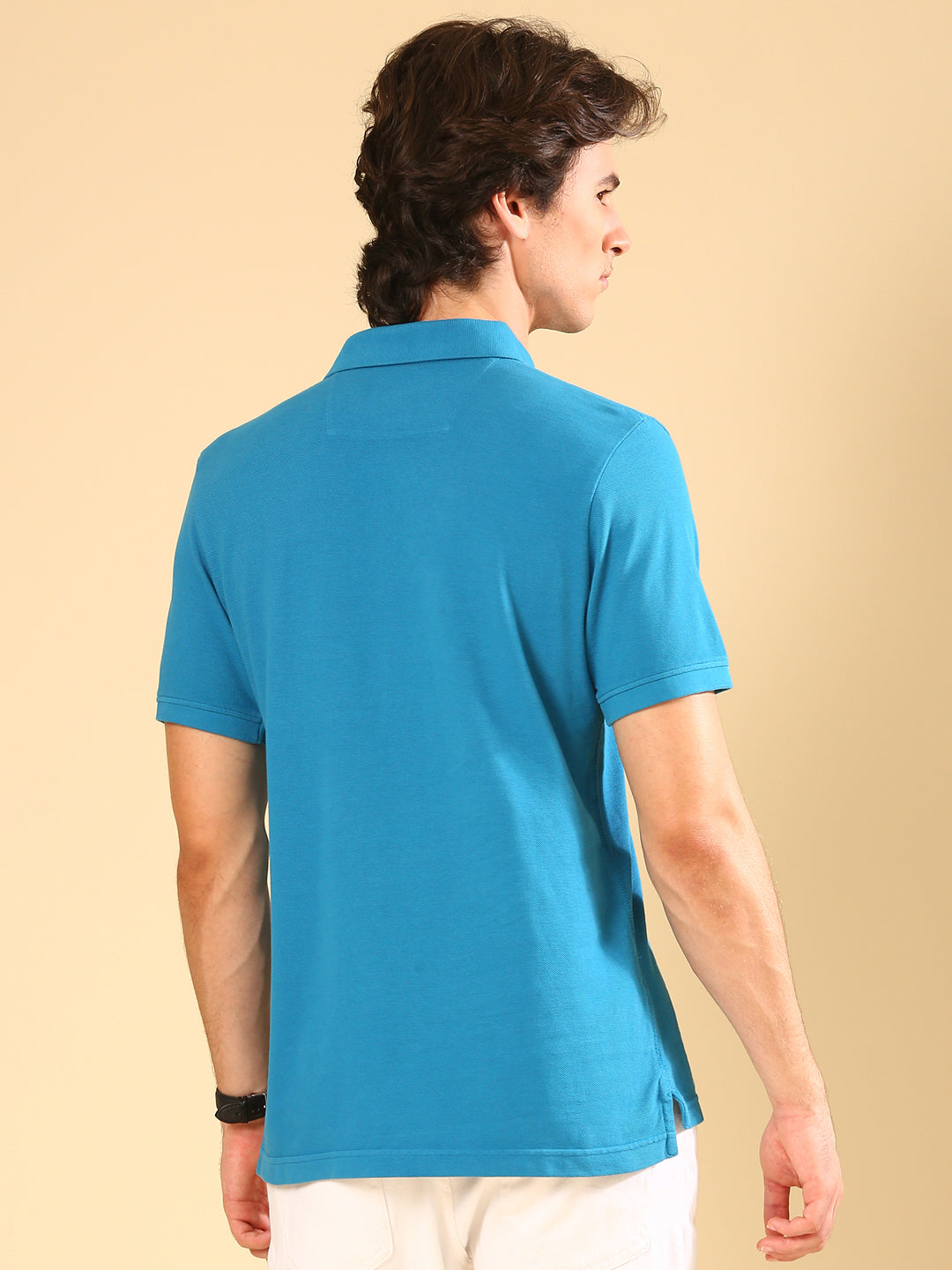 TVS Originals 100% Cotton Overdyed Polo T-Shirt for Men | Heavyweight 240 GSM | Washed Finish for Vintage Look | Classic Fit with Side Slits | Soft Ribbed Collar | Durable, Pre-washed, Premium Feel